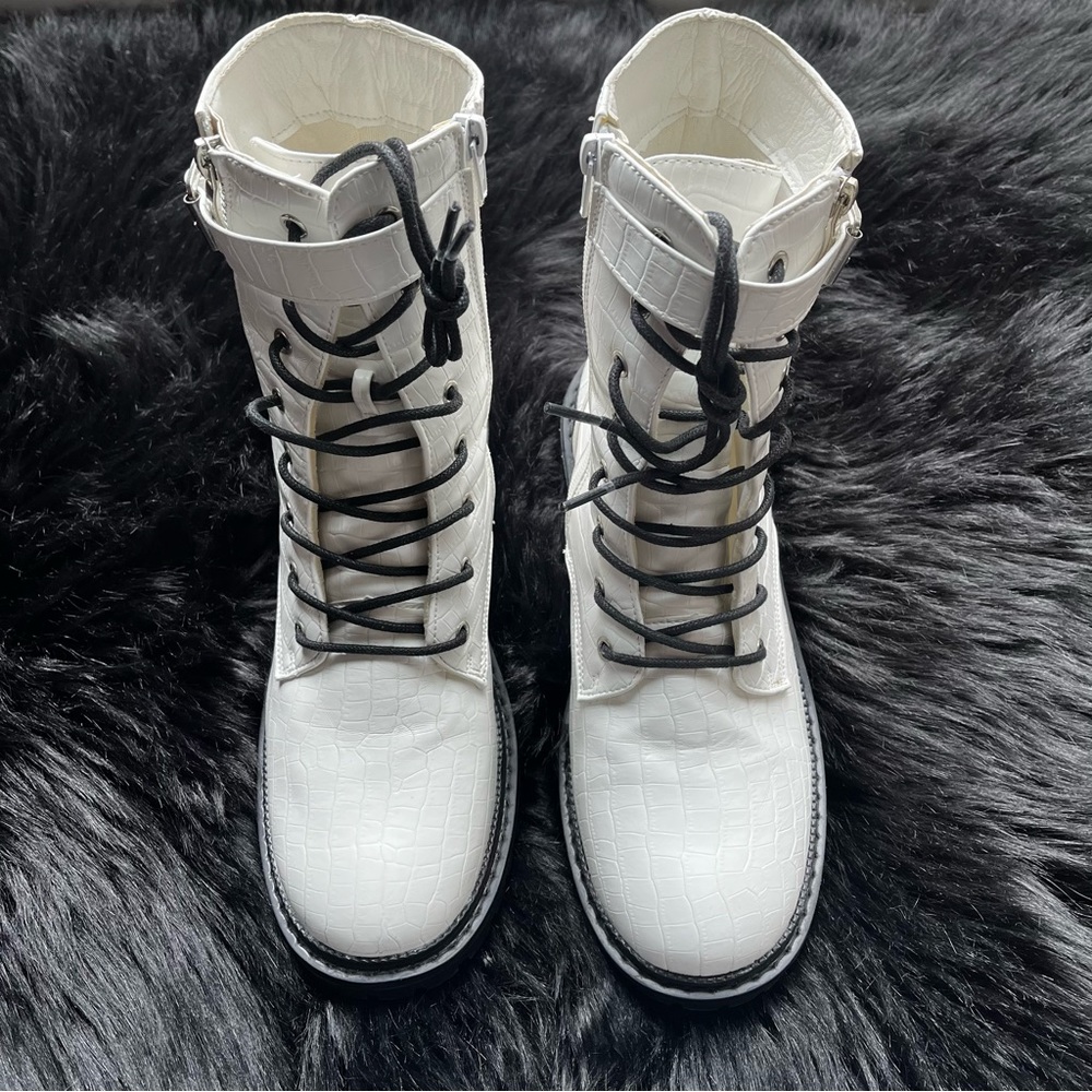 Catherine Malandrino “Runner” Combat Boots